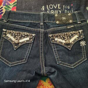 Miss Me jeans size 30 Dark Blue